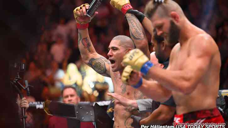 UFC 303 results: Alex Pereira floors Jiri Prochakza with vicious head kick, calls for heavyweight title fight