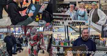 Comic con returns to Bolton’s Market Place shopping centre