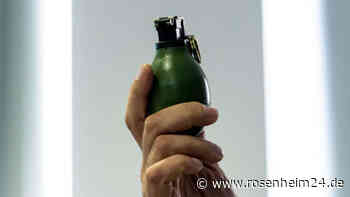 Handgranaten-Alarm in der Mangfall: Sogar das Sprengstoff-Kommando muss anrücken