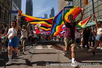 Thousands gather in downtown Toronto for one of Canada’s largest Pride parades