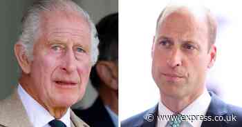 King Charles reduced to tears after Prince William's telling comment about royal future