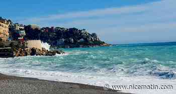 Forte houle sur la Côte d'Azur, le sentier du littoral fermé à Nice ce dimanche