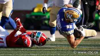 Blue Bombers fall to 0-4 with overtime loss to Stampeders
