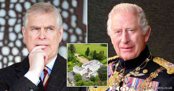 King Charles’ plans for Prince Andrew’s home after ‘kicking him out’