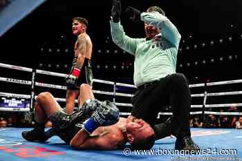 Boxing Results: Juan  Estrada Upset and Stopped by Jesse  Rodriguez!