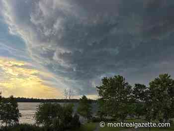 Severe thunderstorm watch in effect for Montreal area on Sunday