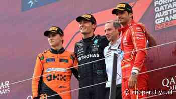 George Russell lideró el inesperado podio en el Gran Premio de Austria