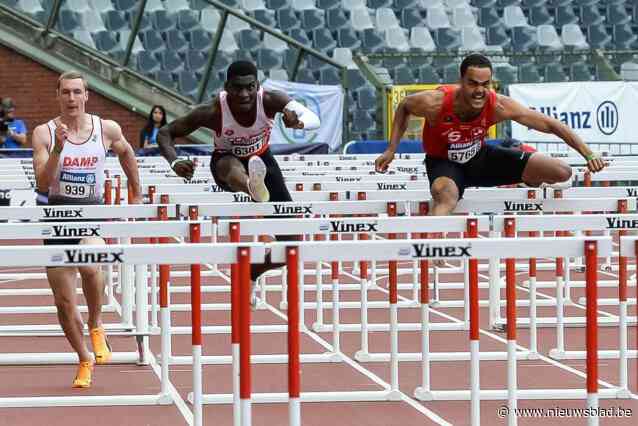Michael Obasuyi ontbindt zijn duivels alweer op 110 meter horden en pakt vierde nationale titel: “