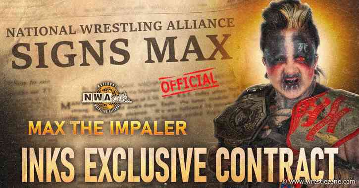 NWA Signs Max The Impaler To Long-Term Contract