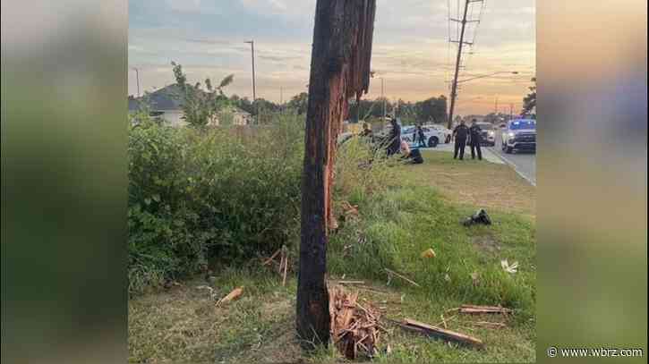 Zion City neighborhood to be affected by power outage after vehicle hits Entergy pole
