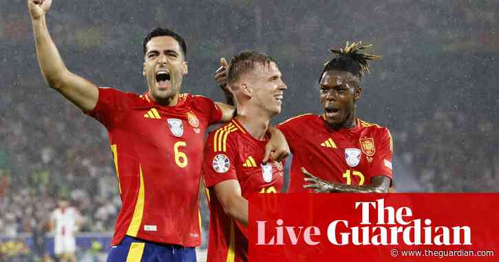 Euro 2024: Spain 4-1 Georgia – as it happened