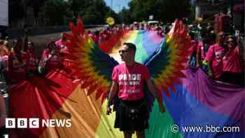 Thousands cheer on annual Pride parade in London