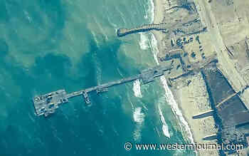 Acts of God? Military Forced to Drag Away Biden's Gaza Pier for 3rd Time Amid Weather Concerns