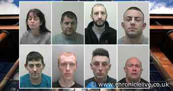 Faces of the North East criminals jailed in June 2024 including one for attempted murder