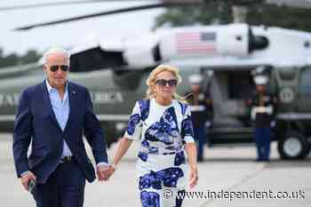 Biden meets family at Camp David as calls mount for him to quit US presidential race