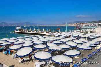 Sur cette plage en régie municipale à Cannes, vous pouvez réserver votre place en ligne