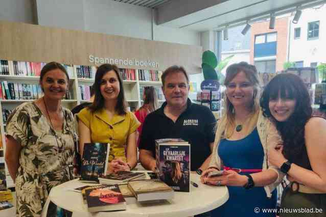 Vier Halse auteurs signeren op Dag van de Boekhandel