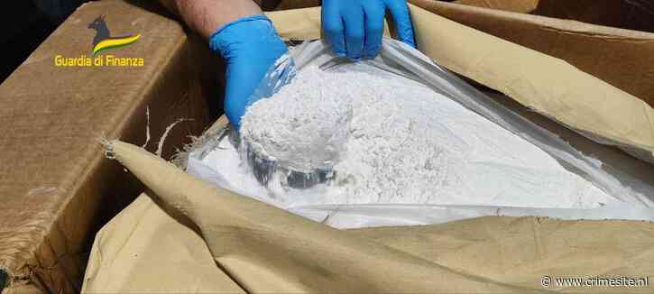 6 ton drugsprecursoren voor Nederland gepakt in Milaan