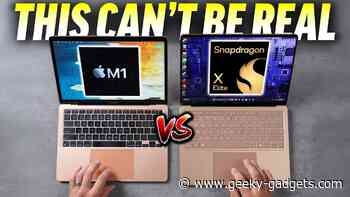 M1 MacBook Air vs Snapdragon X Elite Surface Laptop