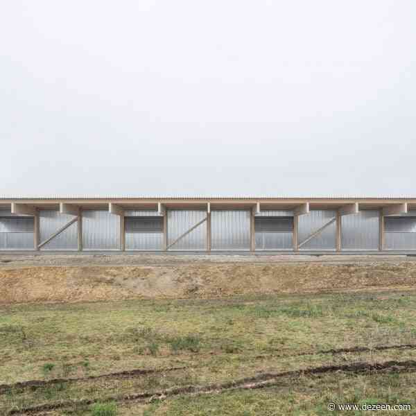 Aretz Dürr Architektur creates "extremely simple" timber warehouse in Germany