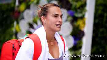 Aryna Sabalenka WITHDRAWS from Wimbledon hours before her first match due to a shoulder injury... with the older sister of teen star Mirra Andreeva stepping up in her place