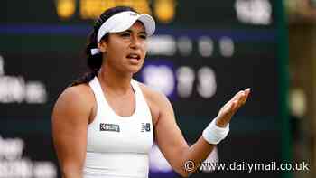 Heather Watson becomes the first British star KNOCKED OUT of Wimbledon after losing in straight sets against Greet Minnen on opening day