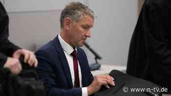 Prozess in Halle: Björn Höcke wegen NS-Parole zu Geldstrafe verurteilt