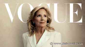 Jill Biden is unveiled as new Vogue cover star, as first lady is accused of stopping Joe, 81, from stepping down after disastrous debate performance