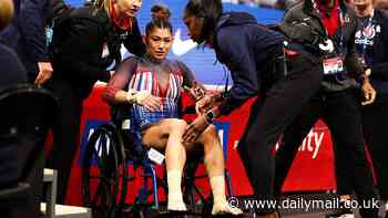 Kayla DiCello's withdrawal from Olympic trials following serious Achilles injury sparks outpouring of support from US gymnasts