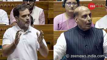 BJP, Congress At Loggerheads: Rahul Gandhi, Rajnath Singh Clash Over Agniveer Scheme