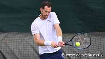 Andy Murray keeps coy as he confirms he will 'most likely' make decision on playing at Wimbledon TONIGHT - after 'OK' practice session one week after spinal cyst surgery