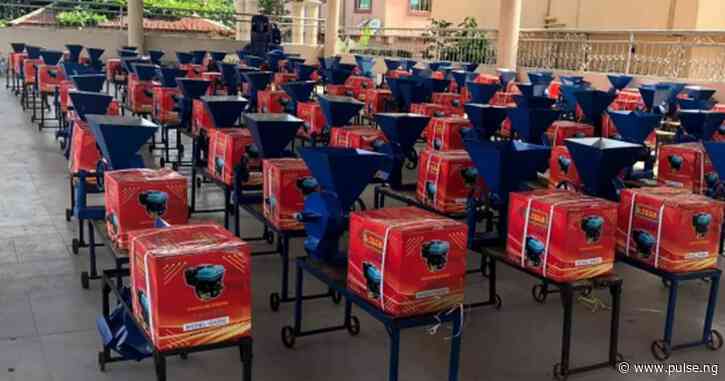Anambra lawmaker fights poverty, empowers 200 widows, youths with machines