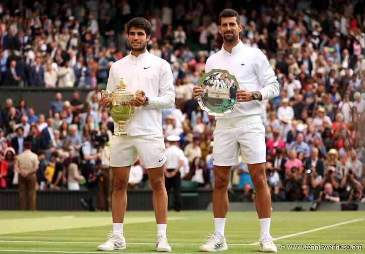 Carlos Alcaraz on Novak Djokovic Wimbledon final: 'I was nervous since breakfast'