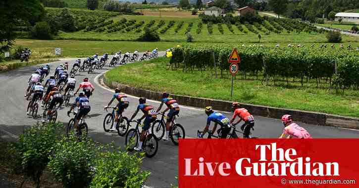 Tour de France 2024: Mark Cavendish and sprinters battle on stage three in Turin – live