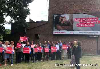 Labour launch final campaign poster in Towns