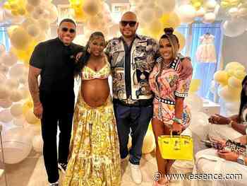 Nelly Threw A Surprise Baby Shower For Ashanti