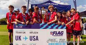 Ealing youngsters will fly the NFL flag for UK in America