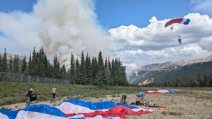 Denali National Park bars visitors as wildfire burns near entrance
