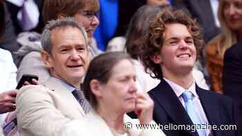 Pointless star Alexander Armstrong makes Wimbledon appearance with rarely-seen son Rex
