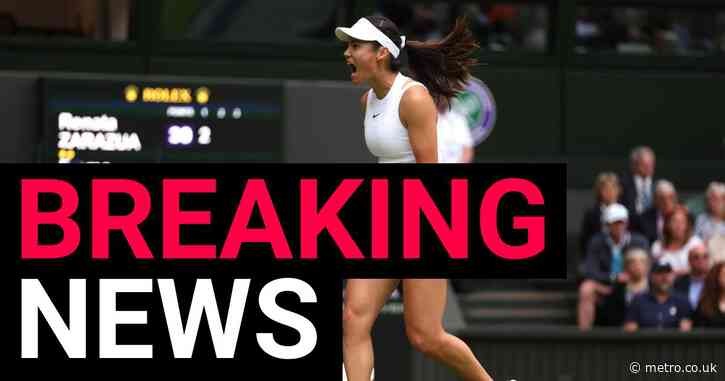 Emma Raducanu beats lucky loser in Wimbledon opener after dramatic late switch