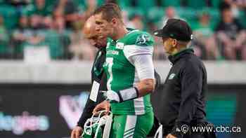 Roughriders starting QB Trevor Harris to miss games with 'moderate' knee injury