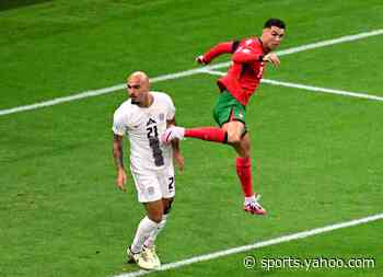 Portugal v Slovenia LIVE: Latest score as Cristiano Ronaldo starts Euro 2024 knockout clash