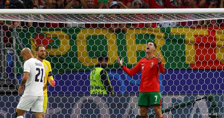 Slovenië overleeft sterke beginfase van Portugal én kansen van Cristiano Ronaldo