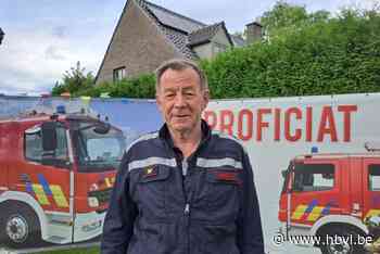 Bilzerse brandweer zwaait  brandweerman Rene Lowist uit na 39 jaar dienst