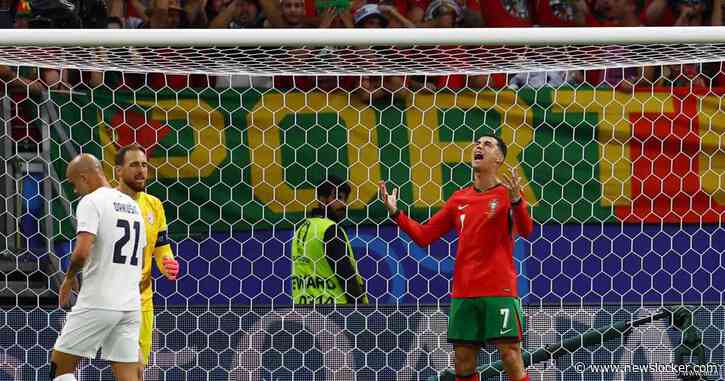 Slovenië overleeft sterke beginfase van Portugal én kansen van Cristiano Ronaldo