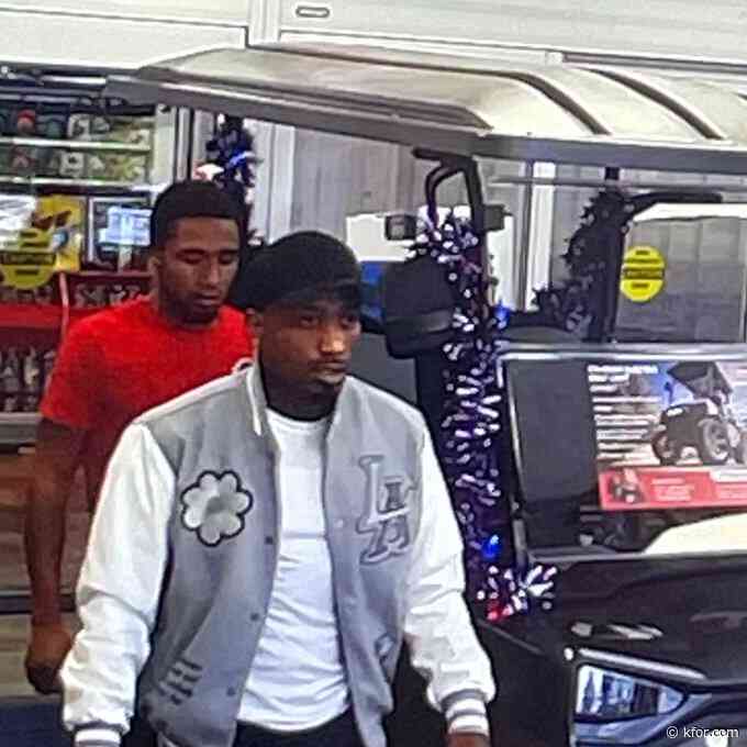 Moore PD seek two men in connection with a stolen credit card case