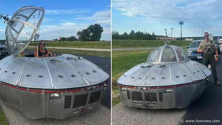 Missouri deputies pull over vehicle resembling a UFO: 'Out of this world'