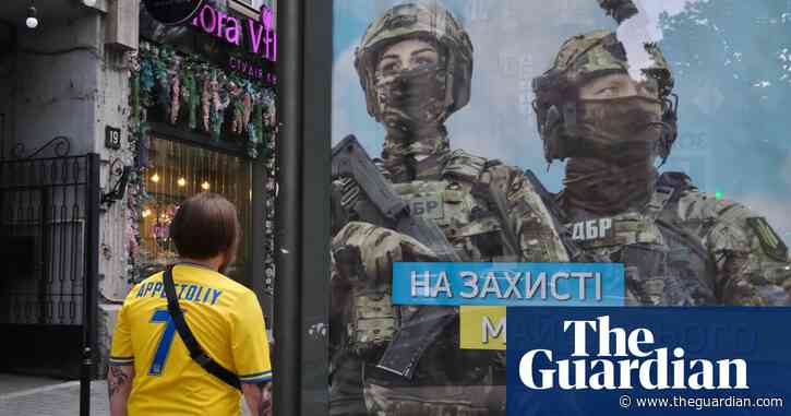 War and set pieces: watching Euro 2024 in Ukraine – a photo essay