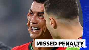 'It just will not happen!' - Ronaldo in tears after extra-time penalty saved