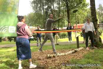 Primeur voor stationnetje van As: eerste frisbeeparcours van Limburg